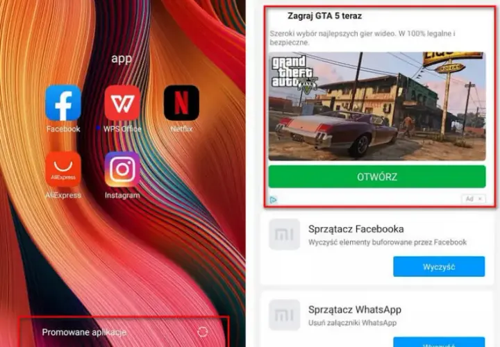 Jak wyłączyć promowane aplikacje - szybki sposób na 3 platformach