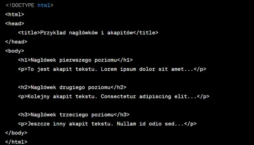 Co to jest znacznik HTML? Podstawy tworzenia stron WWW