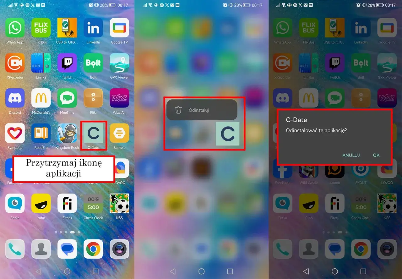 Jak odinstalować aplikacje w Android - 3 proste metody i porady
